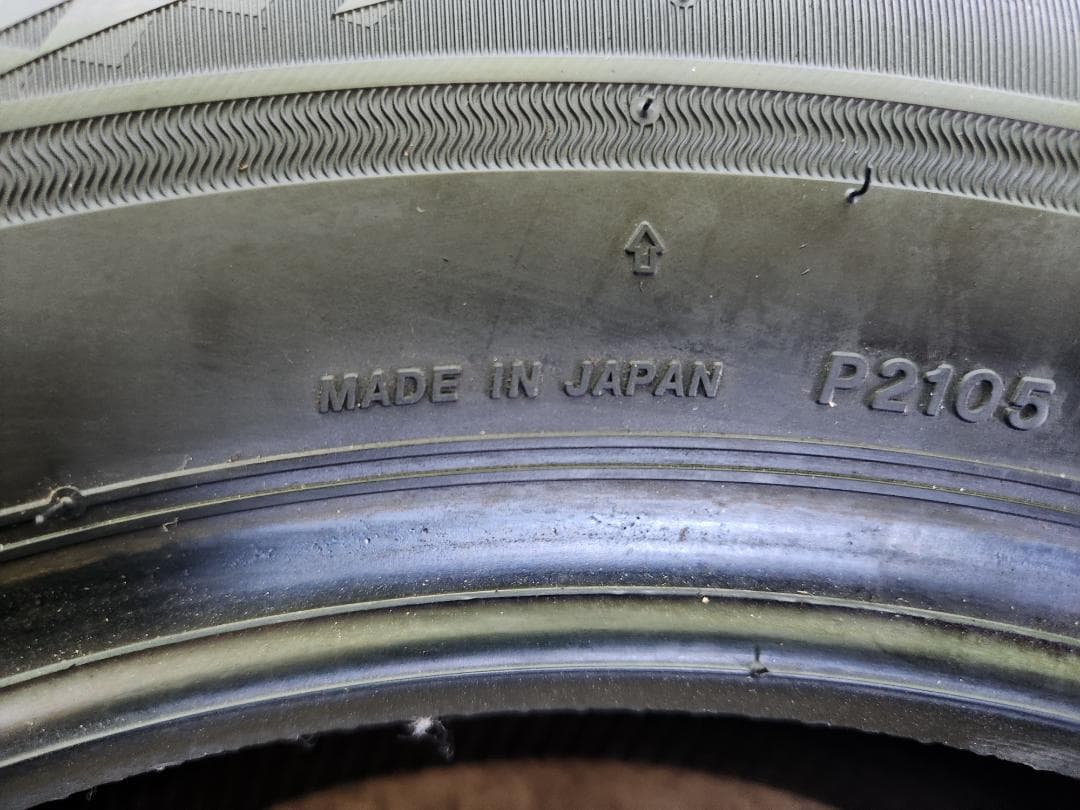 送料込☆2021年製 ブリヂストンタイヤ 185/65R15日本製☆2本