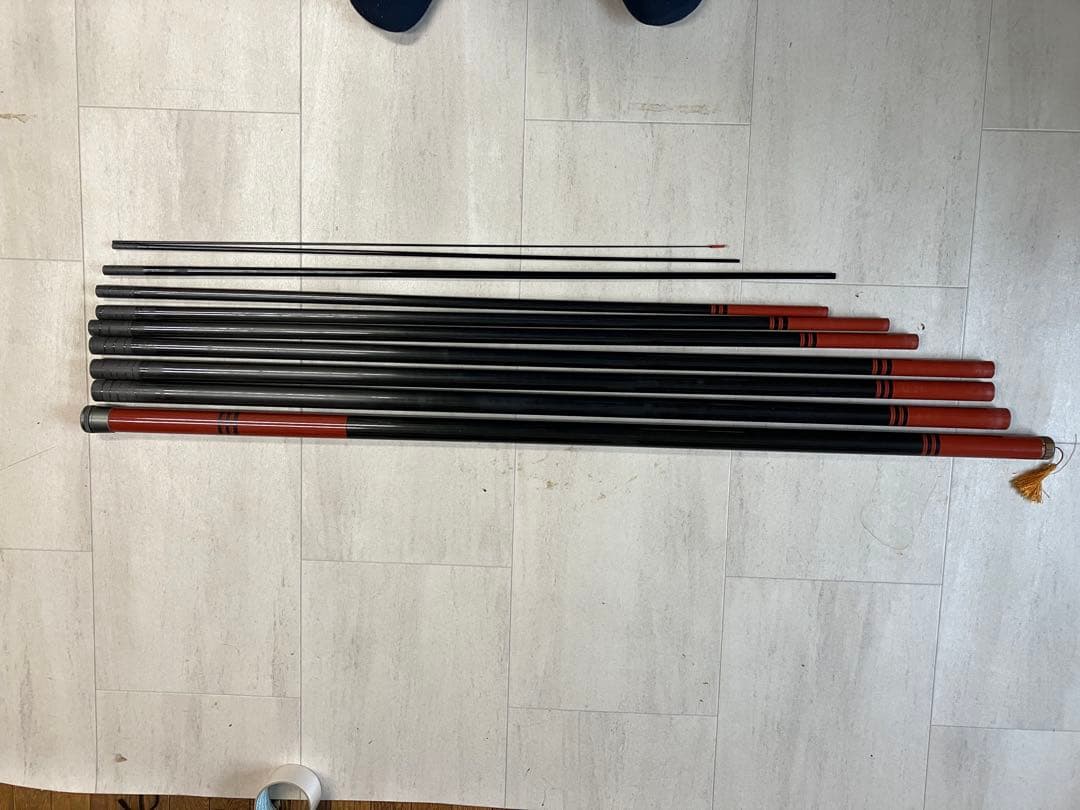 鮎　周山ドブ10M 毛バリ釣り