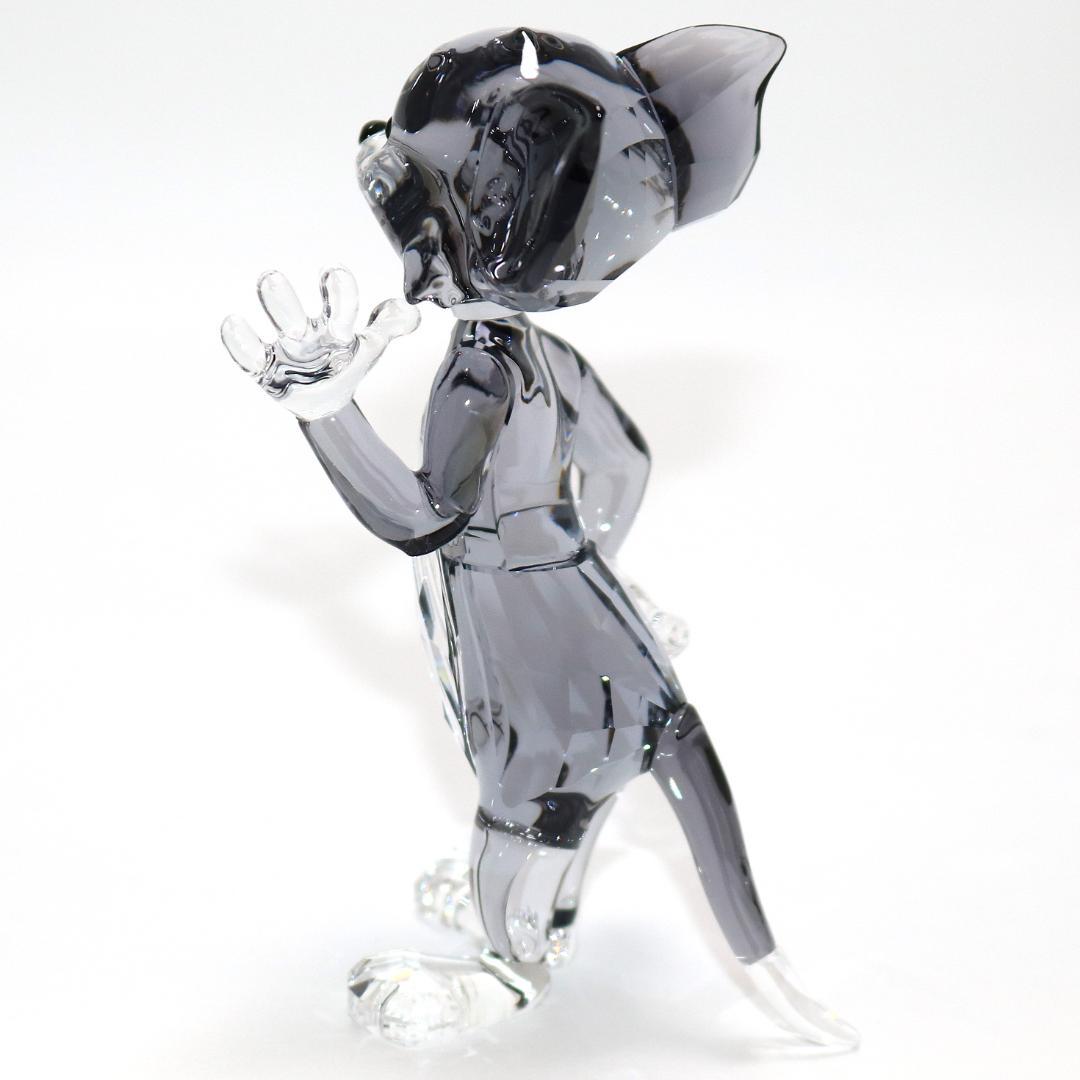 【極美品】スワロフスキー トム トムとジェリー 置物 トム&ジェリー