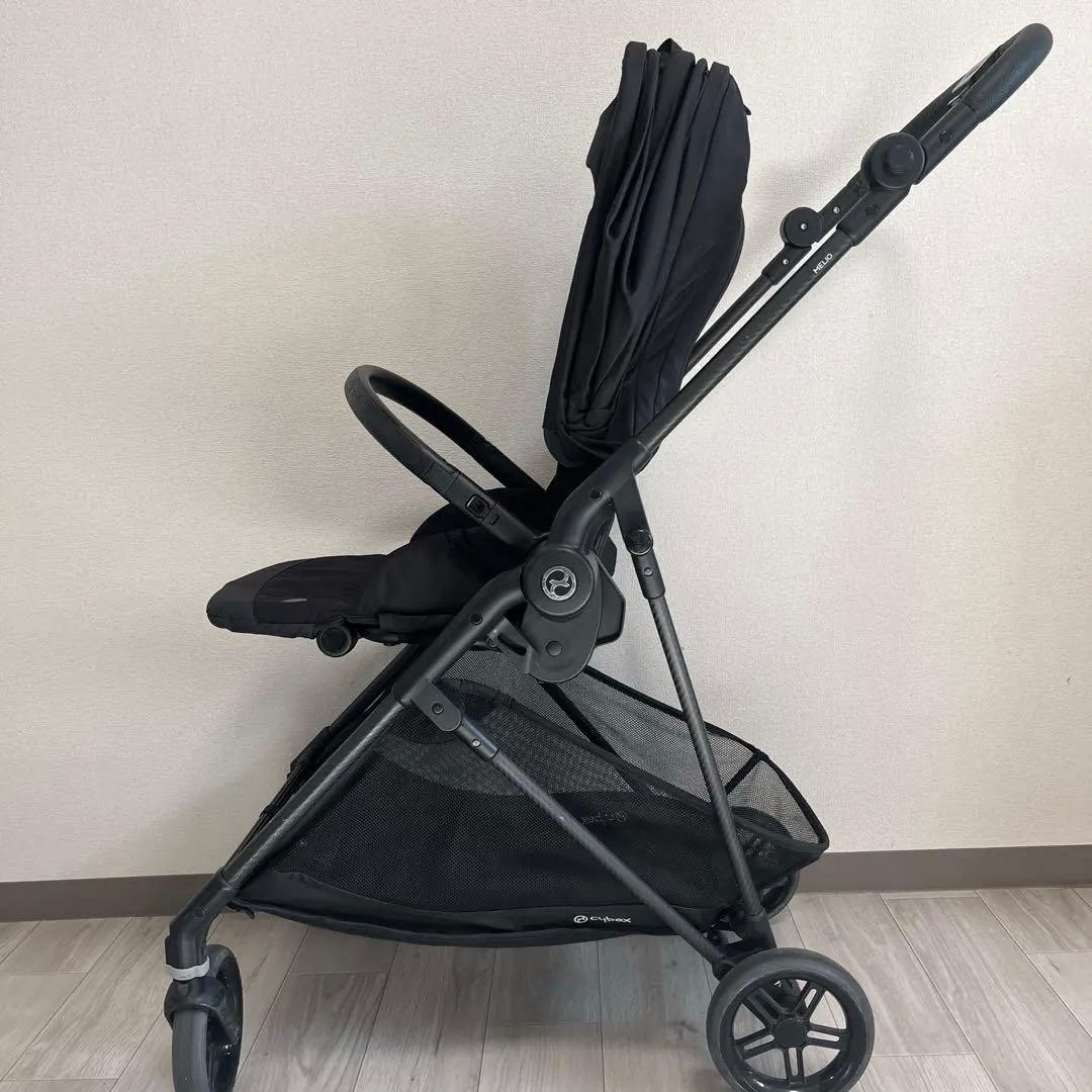 【美品】cybex サイベックス　メリオカーボン　2021 ブラック　説明書付き