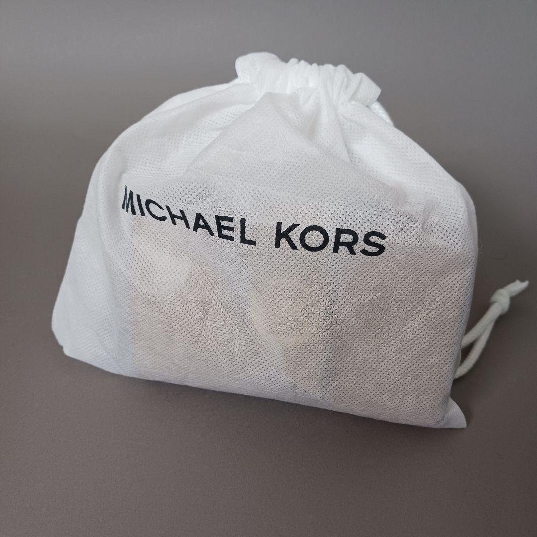 633/新品/MICHAEL KORS マイケルコース/二つ折り財布/ベージュ