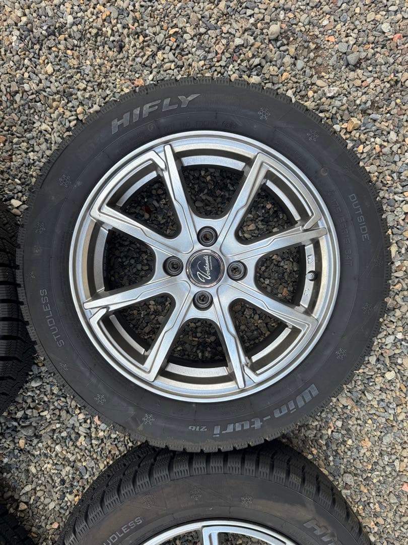 【2024年製！バリ溝】175/65R15 スタッドレス HIFLY 4本セット