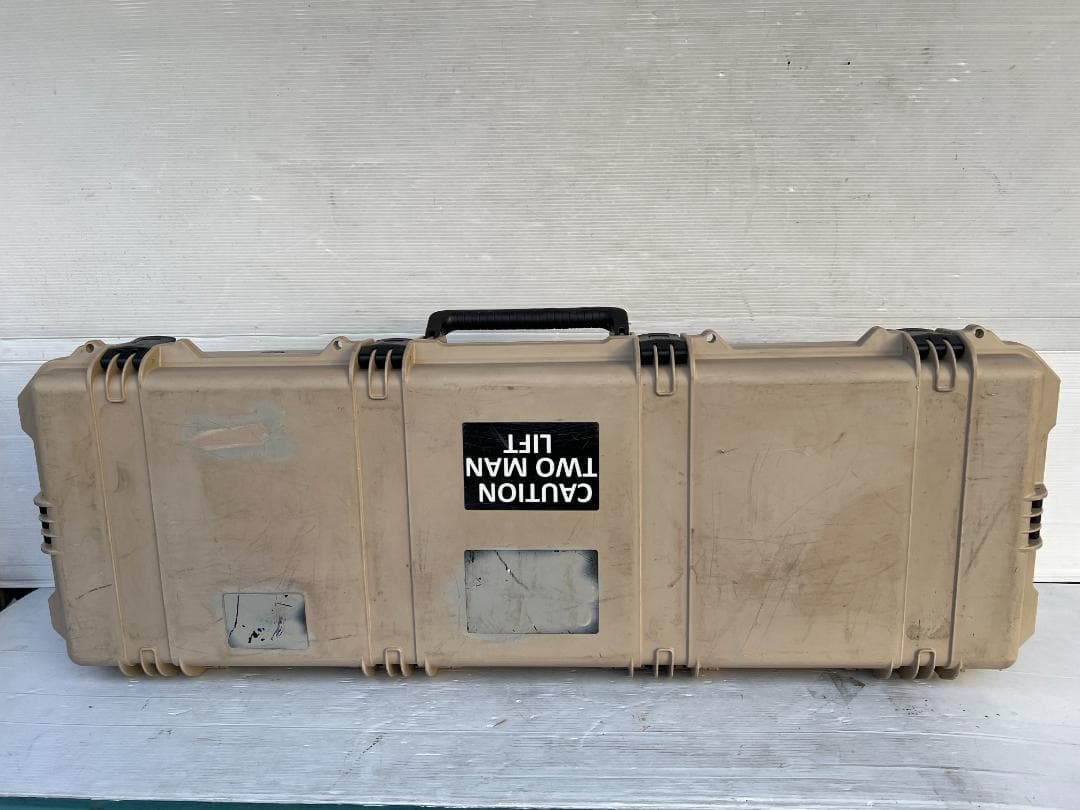 ④本物米軍ライフルケース ペリカン ミリタリー 外寸W120×D42×H23cm