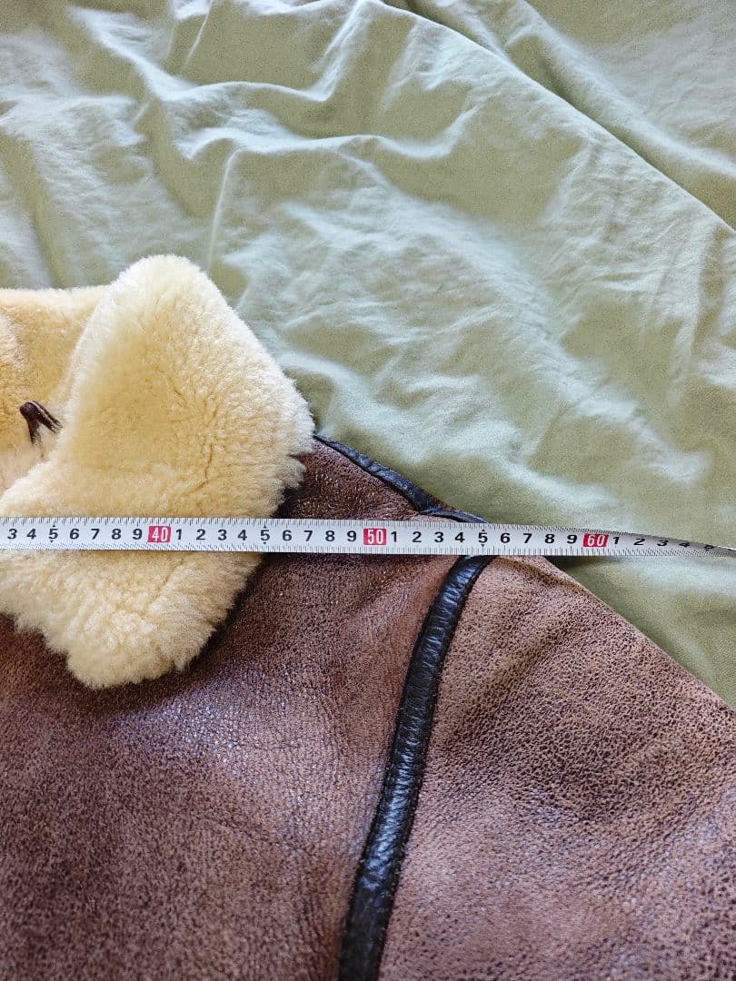 レザーシェルパジャケット B-3