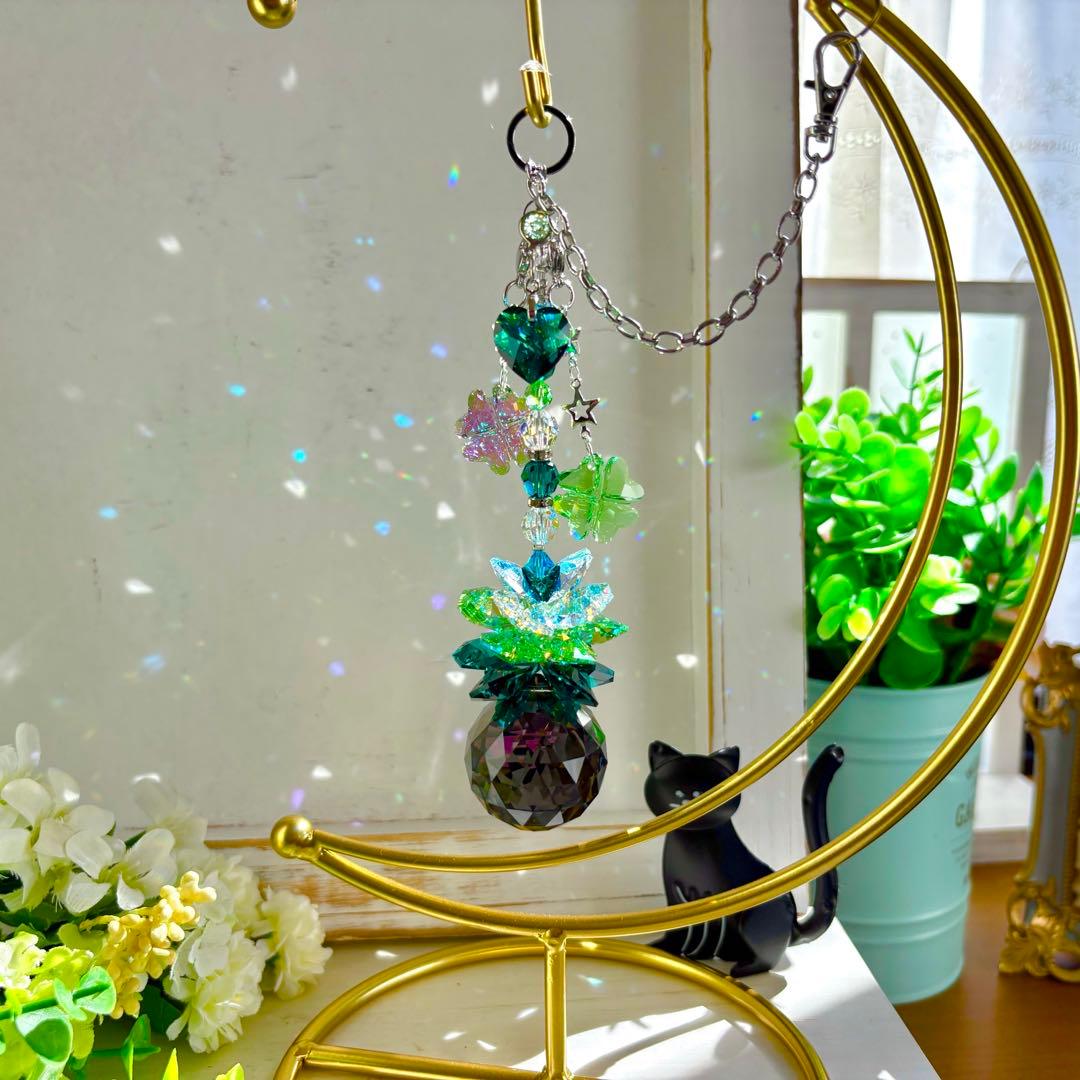 完売　専用ページ　SWAROVSKIサンキャッチャー ✩.*˚ ④シルバーナイト