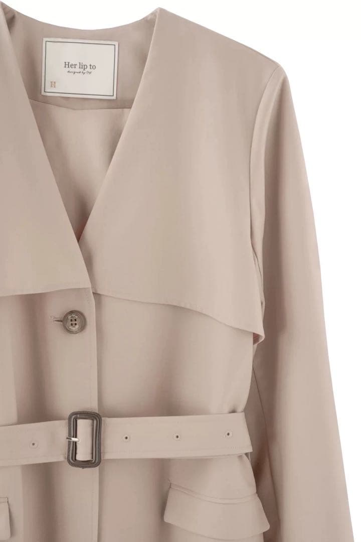 正規品　herlipto コート　新品未使用　M