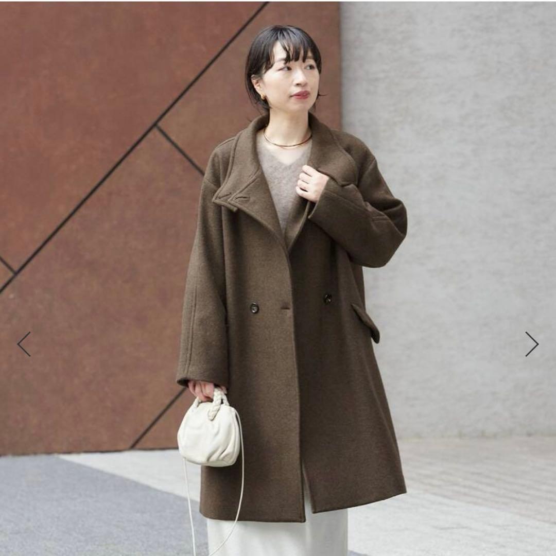 ジャーナルスタンダード レサージュ MANTECO トップビーバースタンドコート