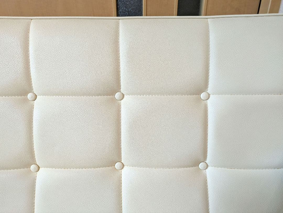 【KP】カリモク60 Kチェア 2シーター アイボリー