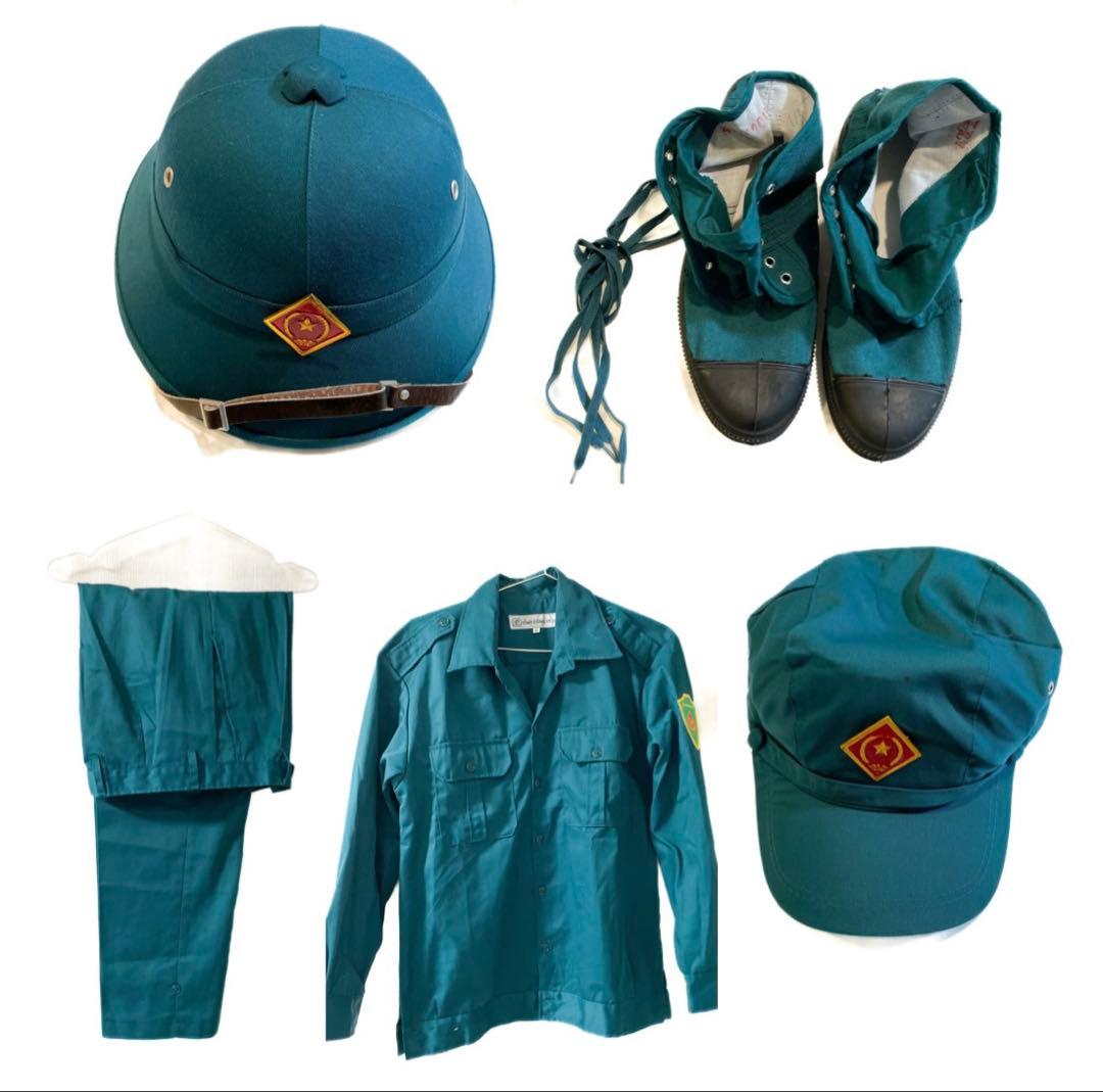 ベトナム人民軍 自衛軍 民兵 Dân quân tự vệ 作業服 サイズ5B
