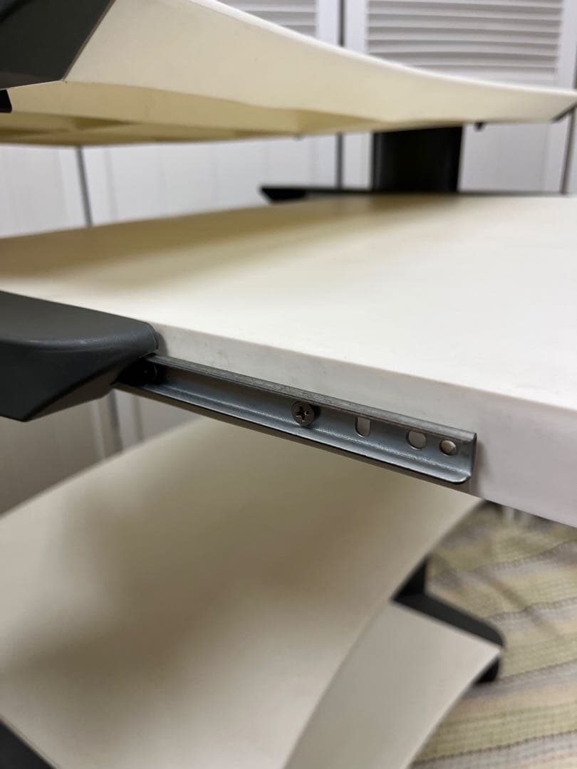 送料込！イタリア　Plastium ART Logico パソコンデスク 棚PC