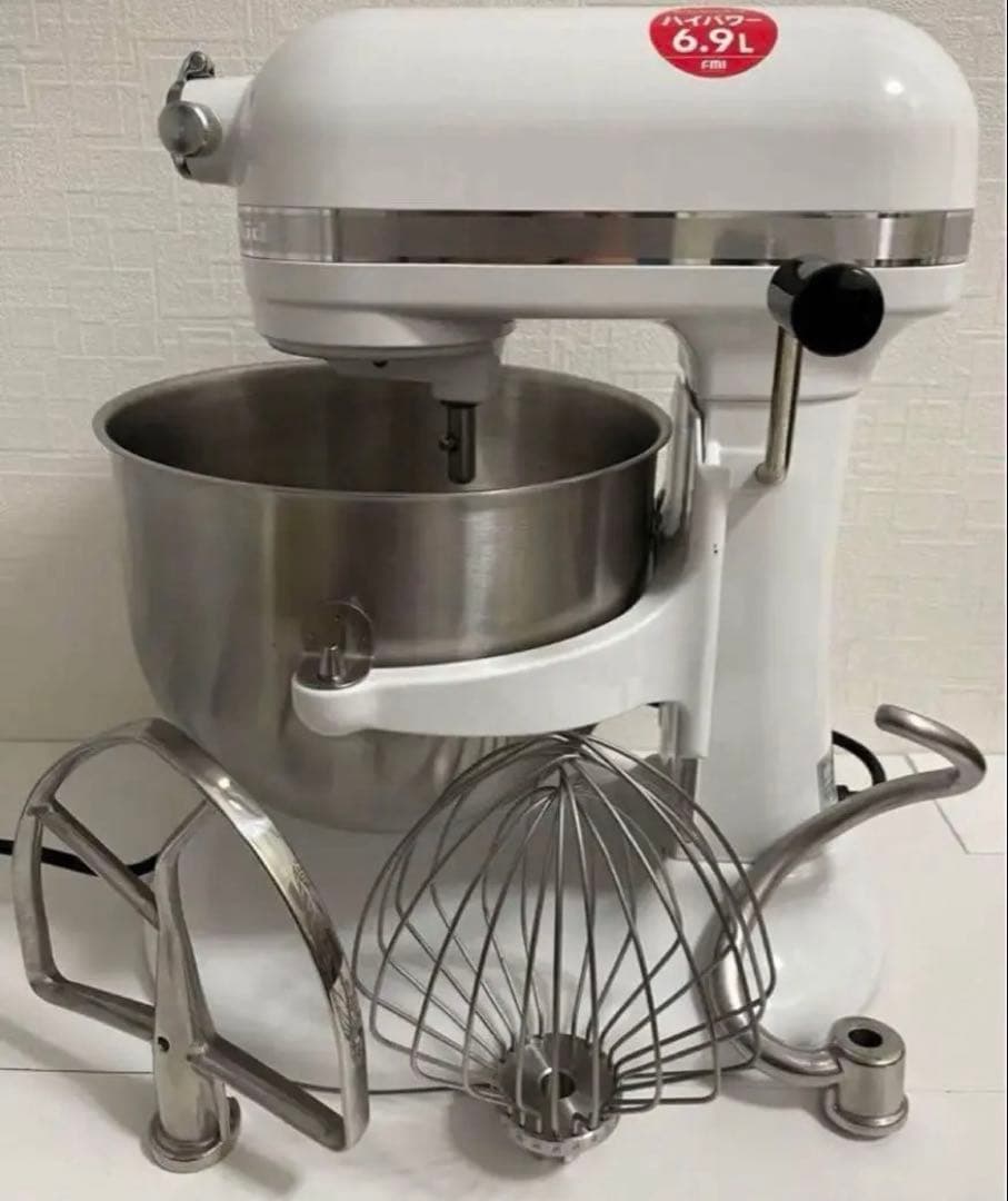 キッチンエイドミキサー 6.9L正規品KSM7WH厨房機器 業務用