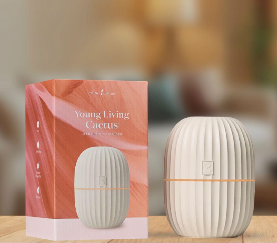 ヤングリビング　カクタス　アロマディフューザー