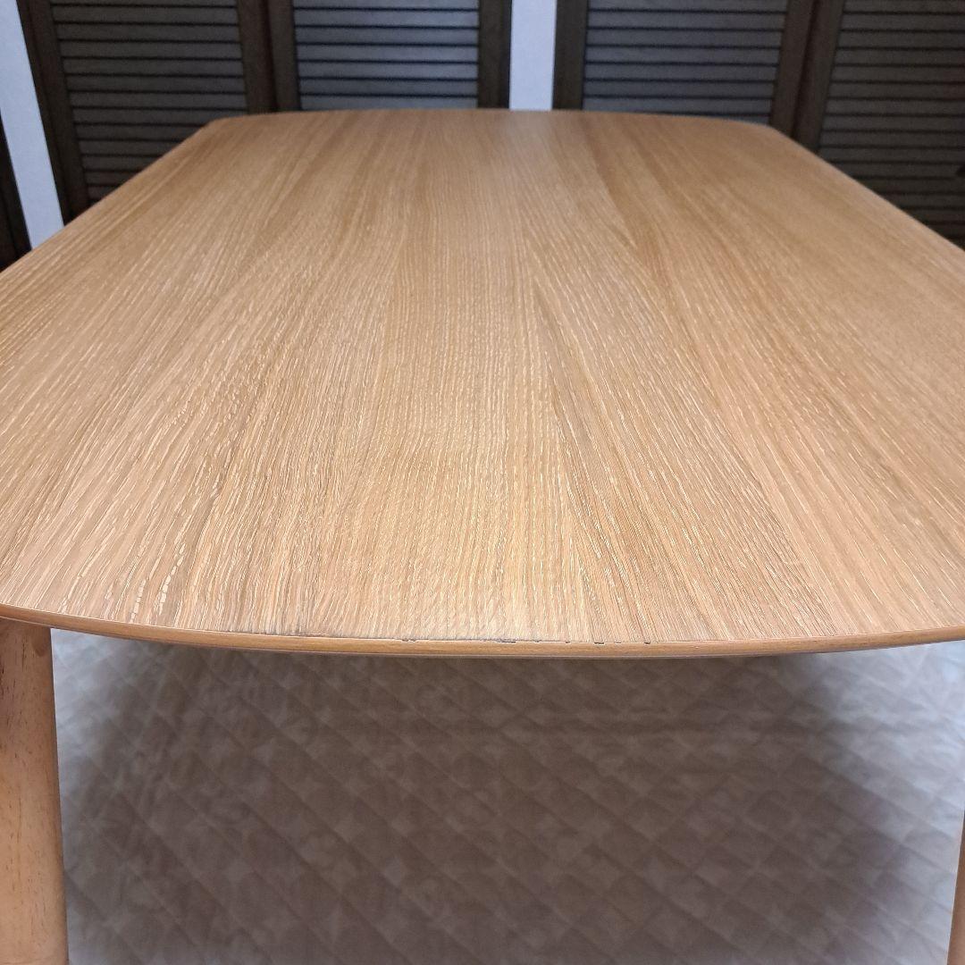 Muji 無印良品 オーク材 ダイニングテーブル 丸脚 廃盤 カスタム品 北欧風