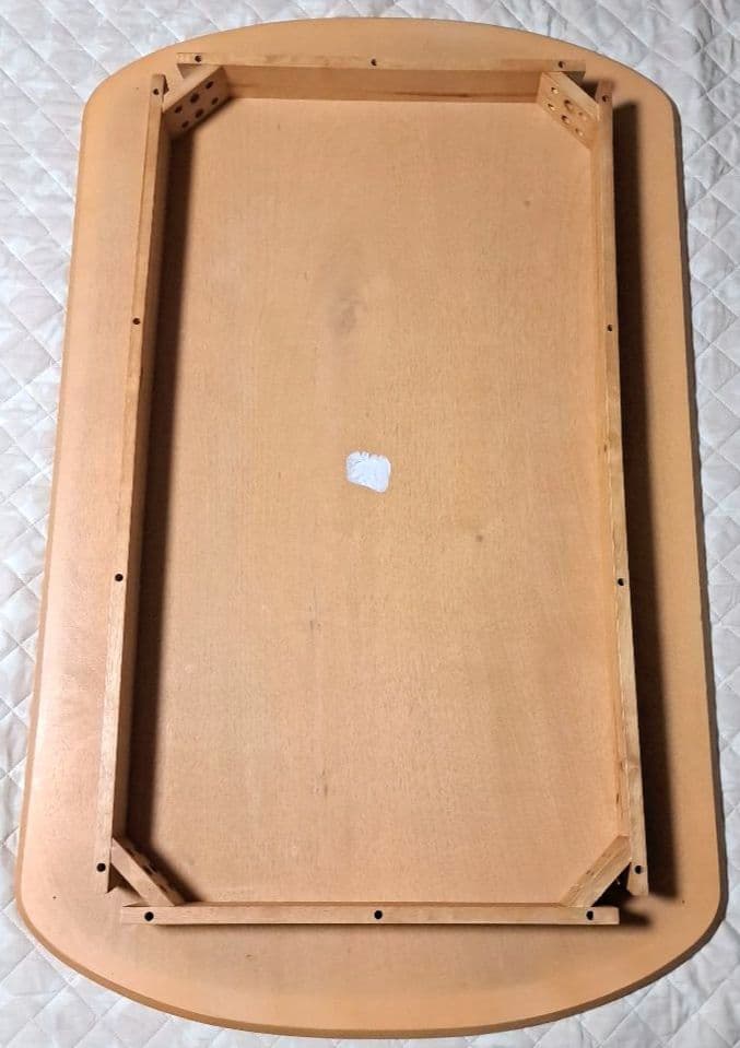 Muji 無印良品 オーク材 ダイニングテーブル 丸脚 廃盤 カスタム品 北欧風