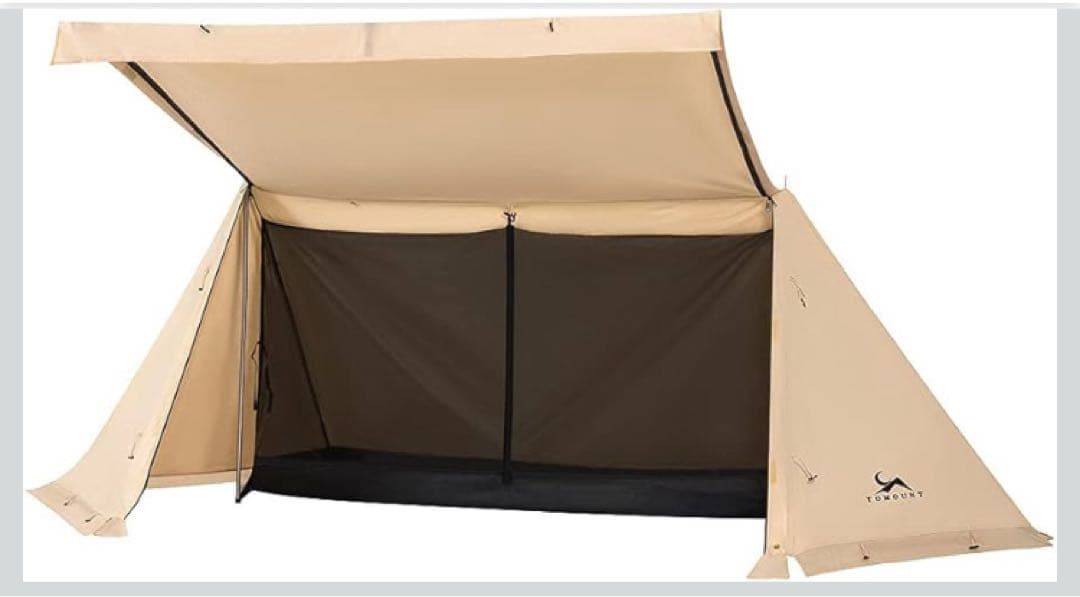 【秋冬】TOMOUNT ソロテント パップテント　TC素材 4シーズン