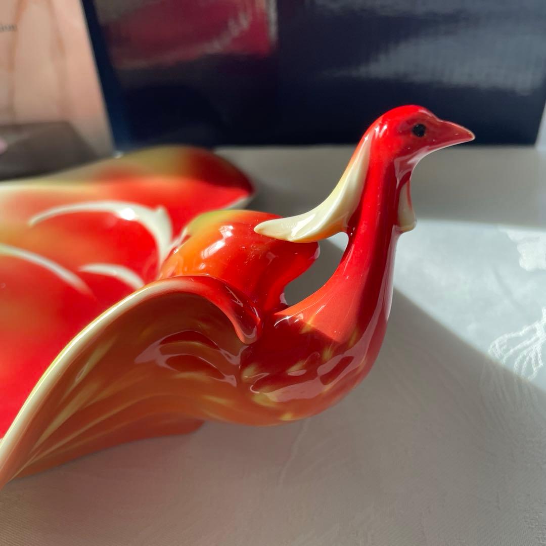 新品 FRANZ フランツ　不死鳥 フェニックス 皿
