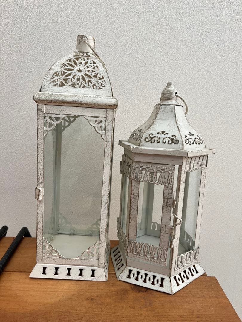 キャンドルホルダー2点セット