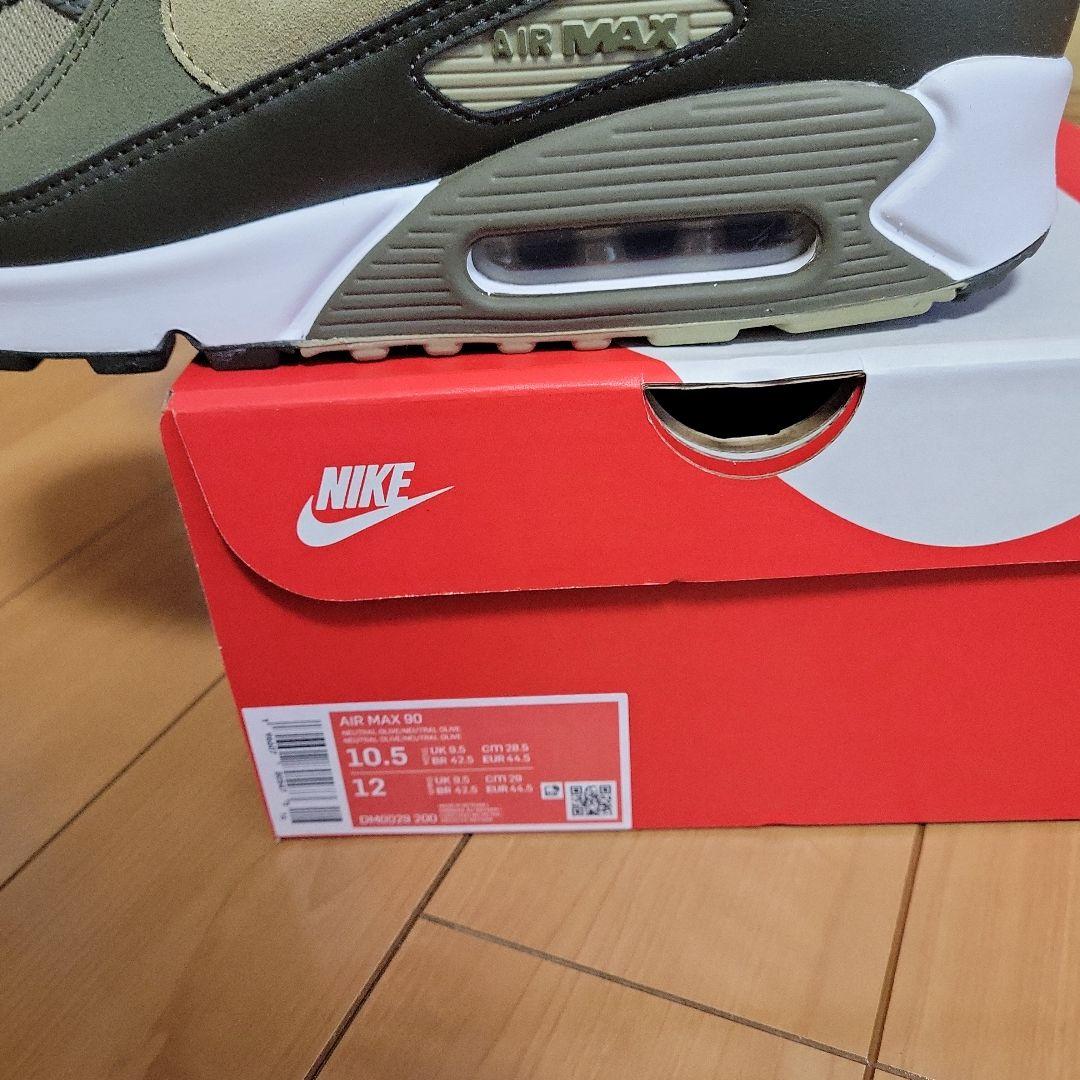 新品未使用★ナイキNIKE Air Max 90 オリーブ緑Size28.5㎝