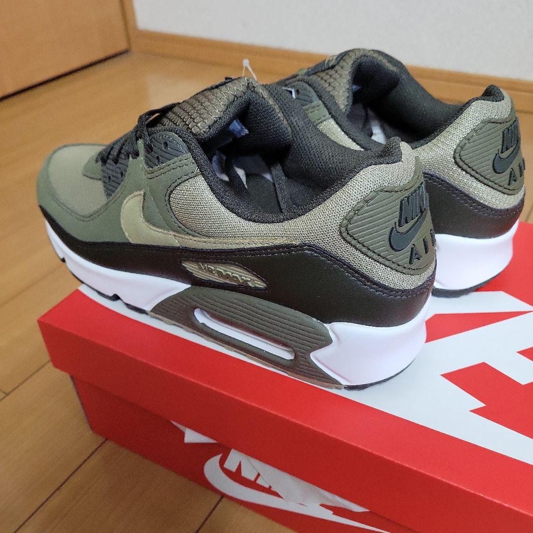 新品未使用★ナイキNIKE Air Max 90 オリーブ緑Size28.5㎝