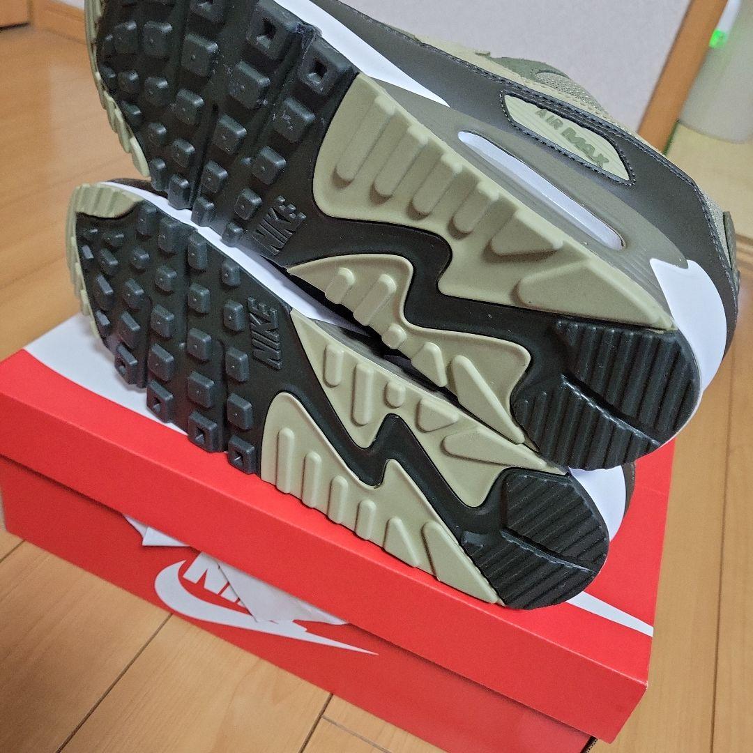 新品未使用★ナイキNIKE Air Max 90 オリーブ緑Size28.5㎝