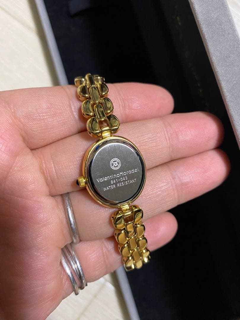 Valentino Moradi ゴールド ルビー12石 腕時計