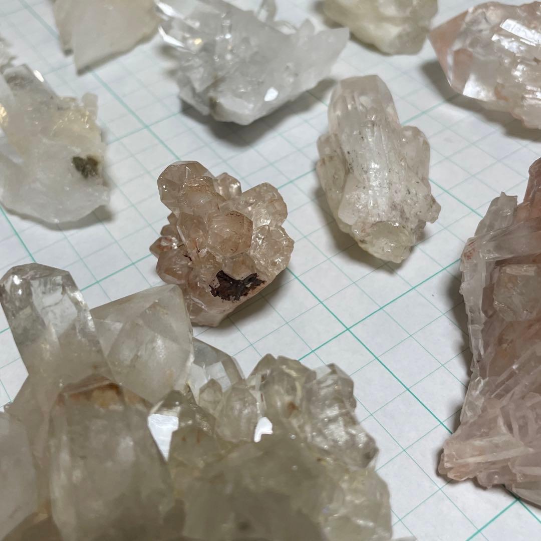 水晶クラスター 14個セット