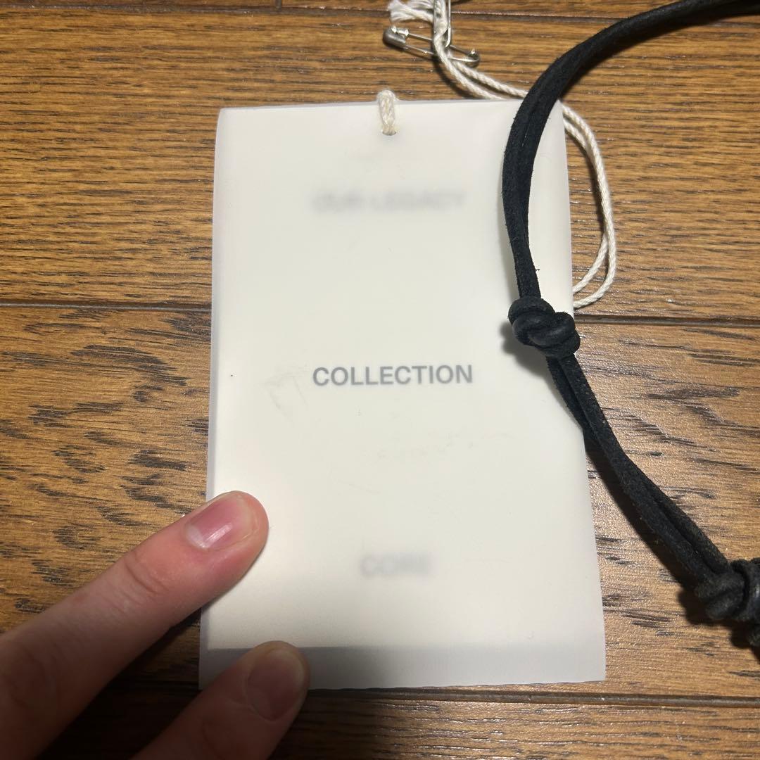 our legacy ladon black leather アワーレガシー