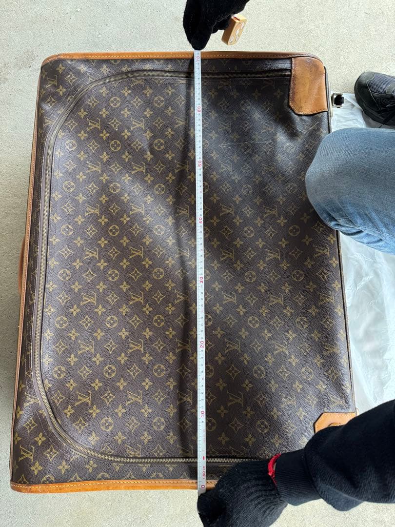 エコメル便限定 ルイヴィトン モノグラム スーツケース キャリーケース ジャンク