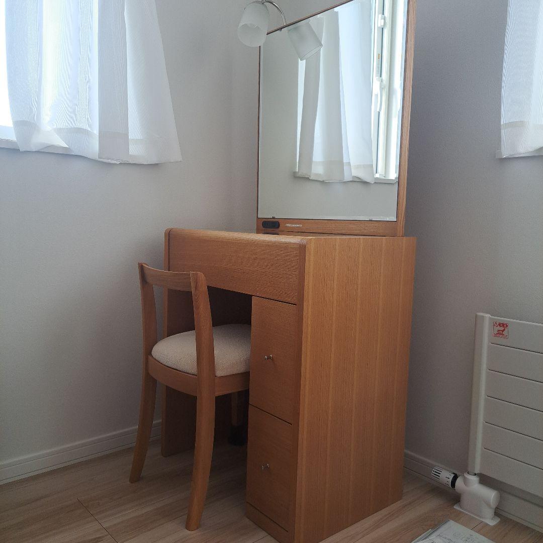 ナチュラルウッド ドレッサー 　ニトリ　ハル