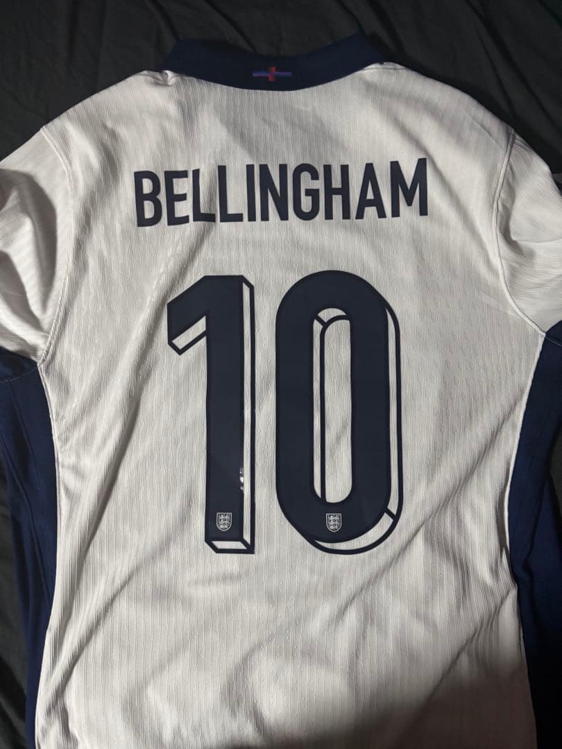 イングランド代表 ベリンガム　ホームオーセンティックユニフォーム