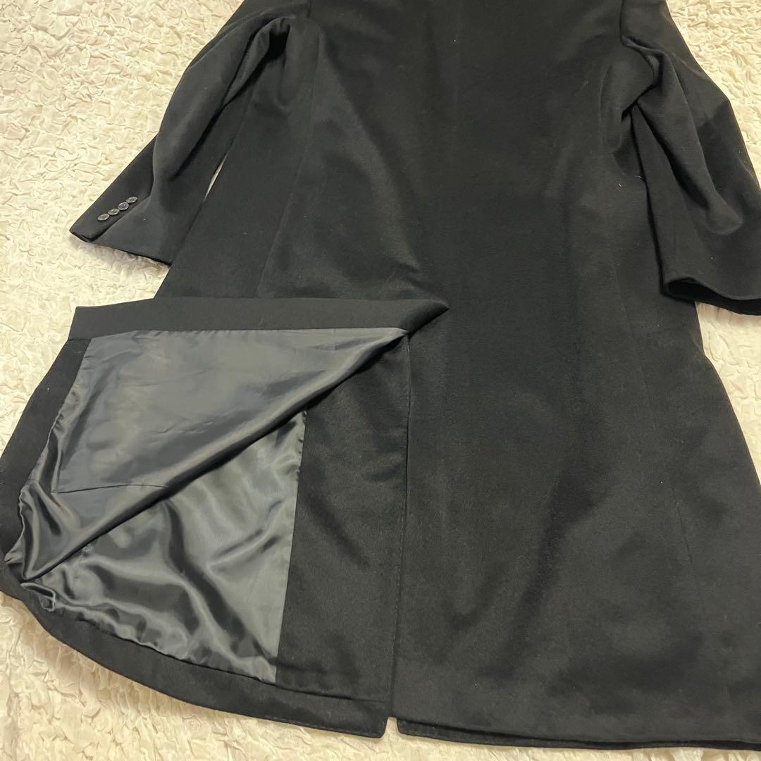 美品【カシミヤ100%】リッケンバッカー チェスターコート ロングコート A7