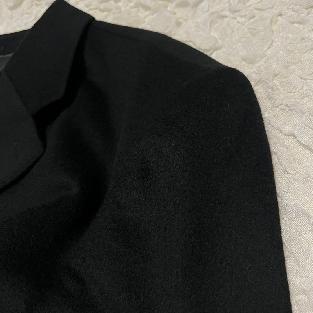 美品【カシミヤ100%】リッケンバッカー チェスターコート ロングコート A7