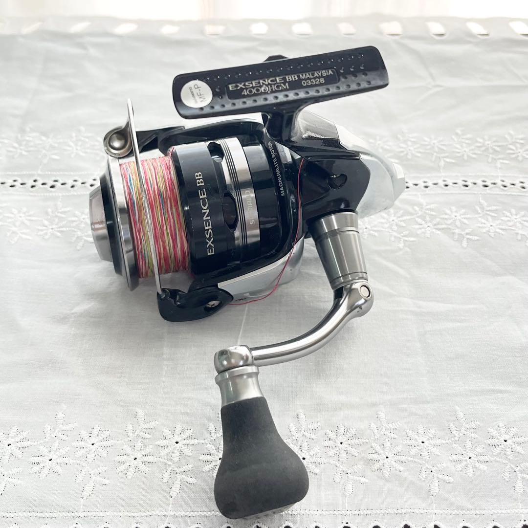 EXSENCE BB 4000HG リール カラフルライン付き