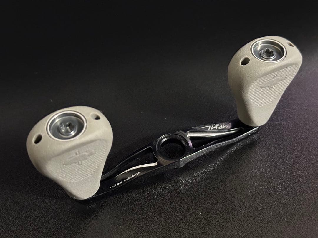 バリアル 95mm ブラック フラットノブ＋スリムノブ