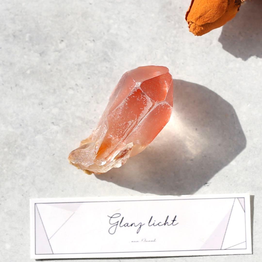 ディープピンクレムリアンシード 天然石 水晶 鉱物 一点物 クォーツ クリスタル