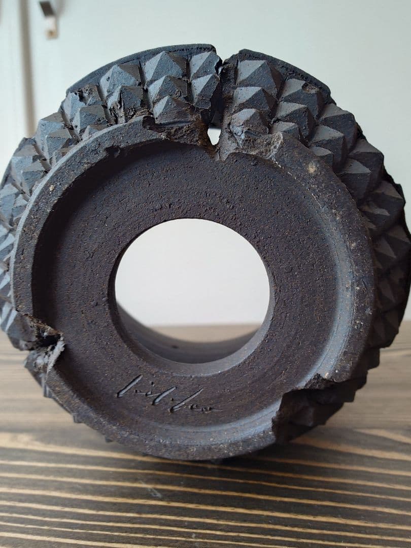 【未使用】 吉光窯 kikko 「Broken Studs FA」スタッズ 鉢