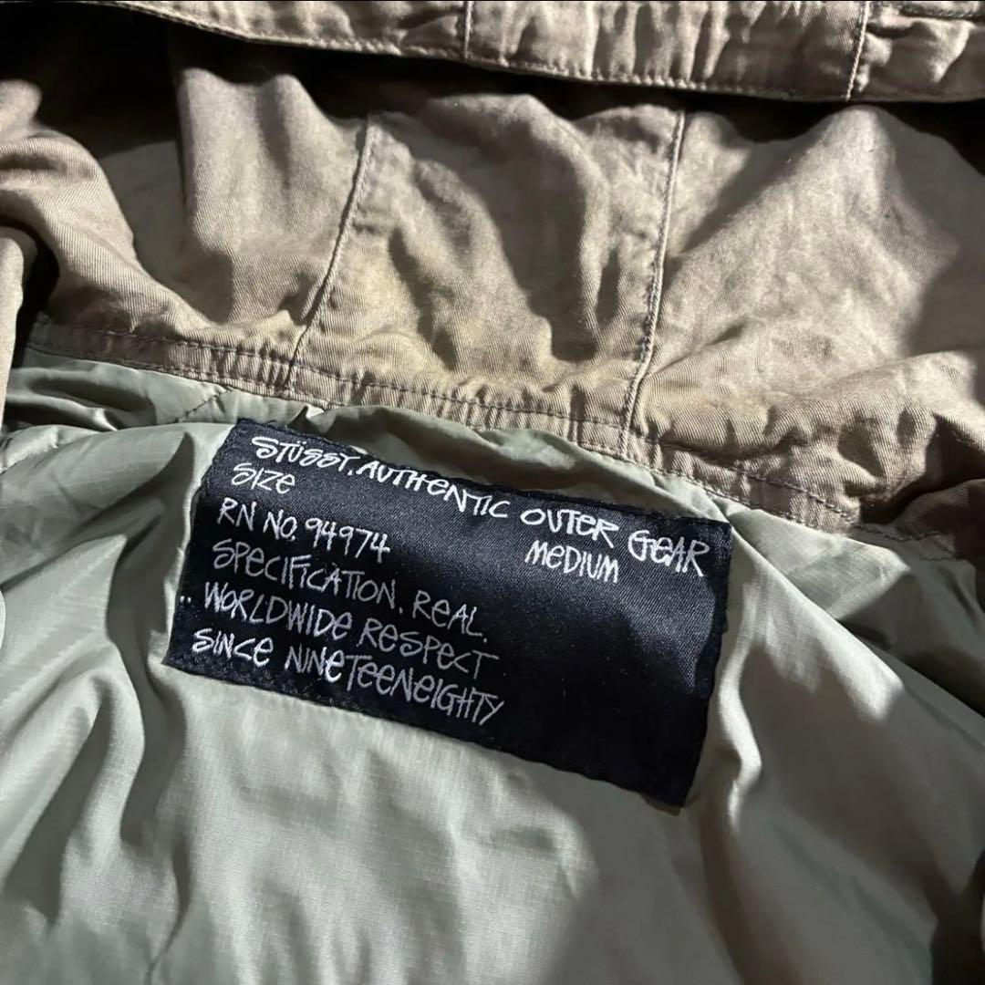 90s OLD STUSSY Thermolite 中綿　M65型　ジャケット