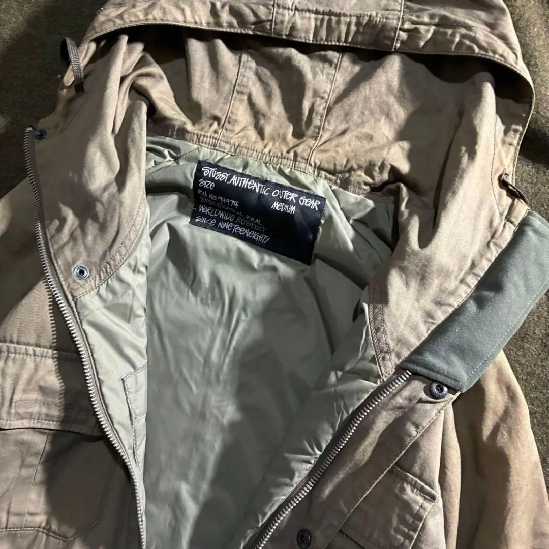 90s OLD STUSSY Thermolite 中綿　M65型　ジャケット