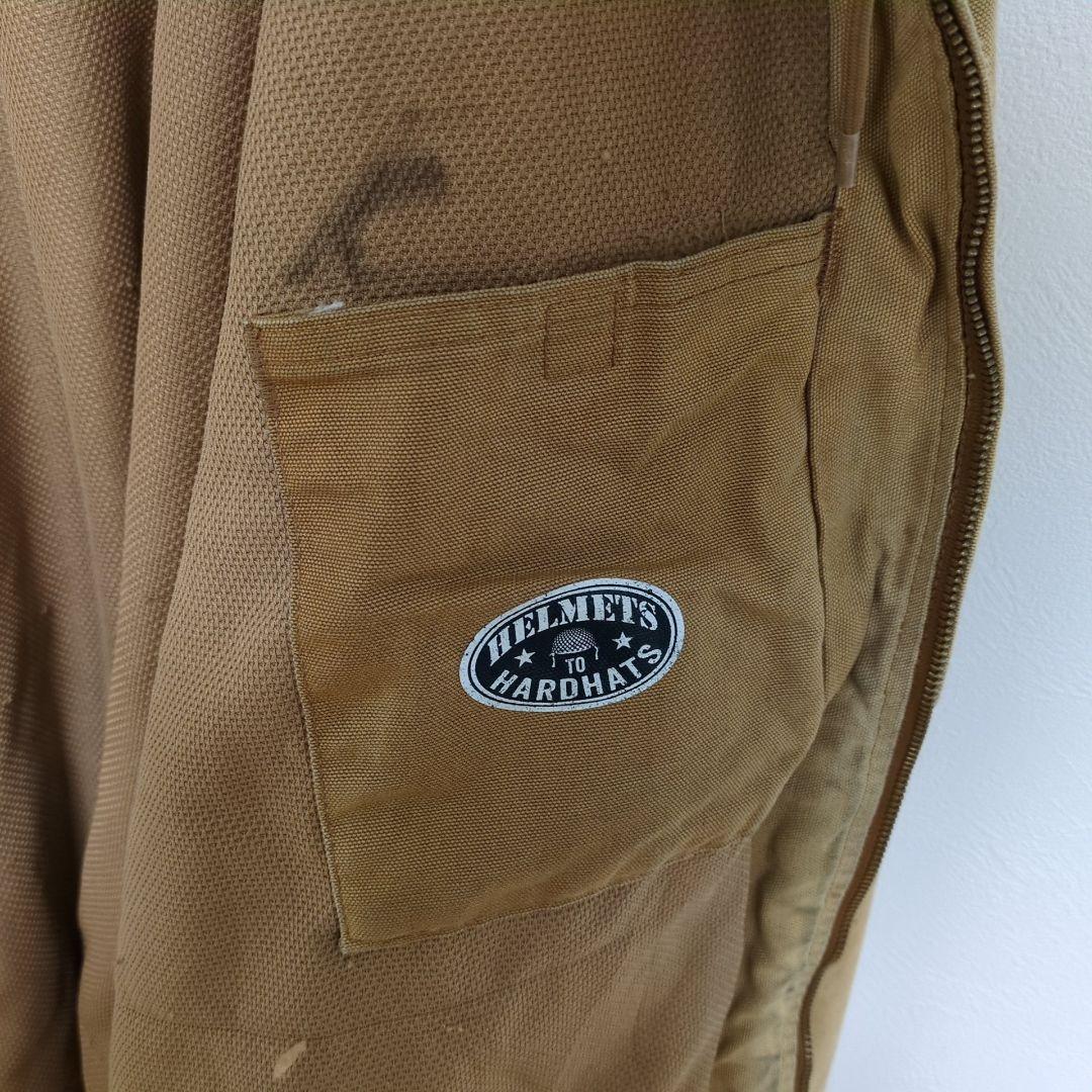 G53【USA製】Carhartt　アクティブジャケット【メンズ3XL】ベージュ