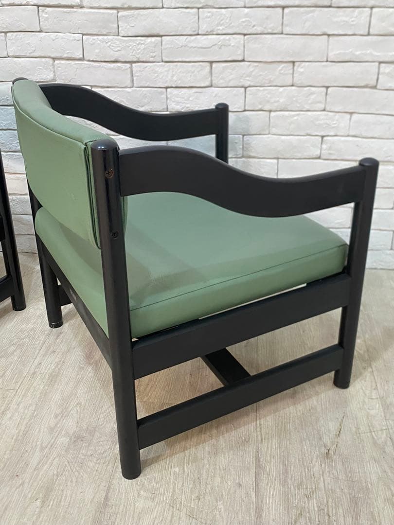 ①【大ちゃん】定価10万　2脚セット　チェア　椅子　座椅子　畳　和室