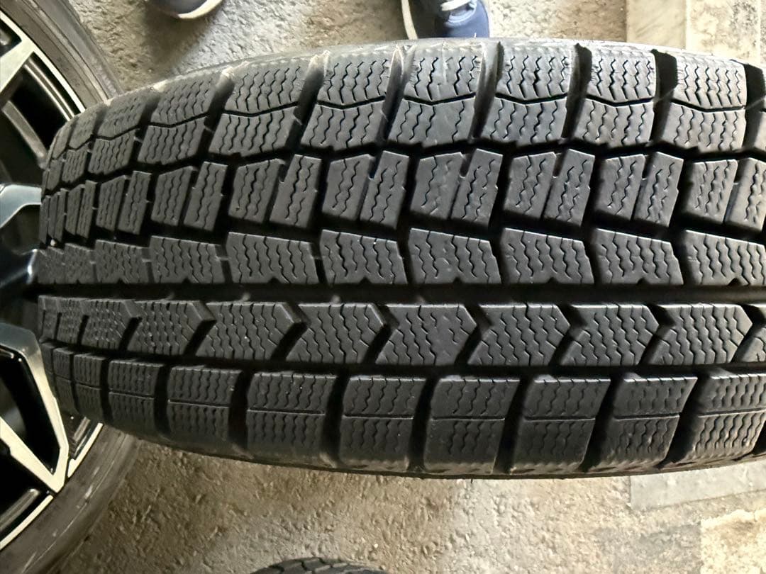 DUNLOP スタッドレスタイヤ 165/55R15 ホイールセット
