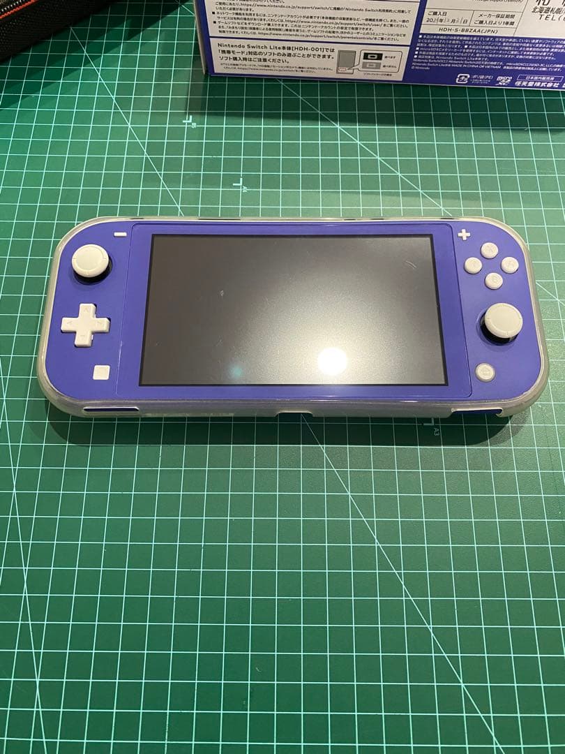Nintendo Switch Lite パープル 本体　美品　ケース付き