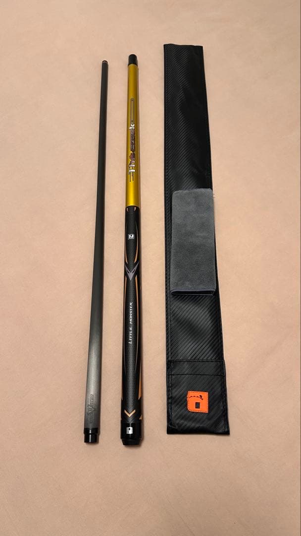 Little Monster ビリヤードブレイクキュー ゴールド色