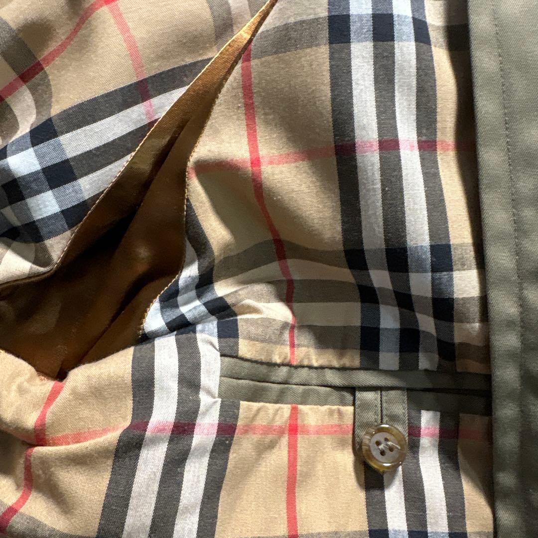 Special 80s Burberry ショートトレンチ　UK イングランド製