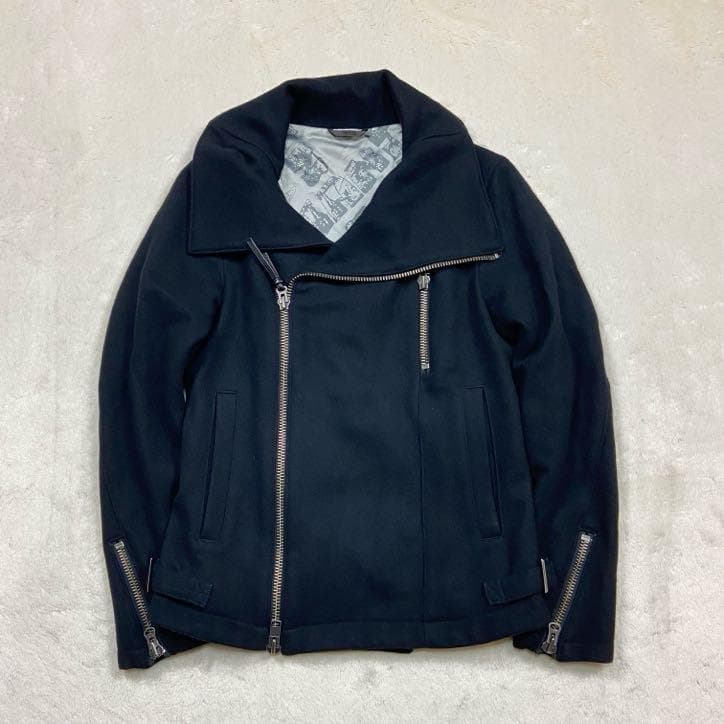 ヴィヴィアンウエストウッド　オーヴ　 メルトン　変形　ライダース　44　ウール