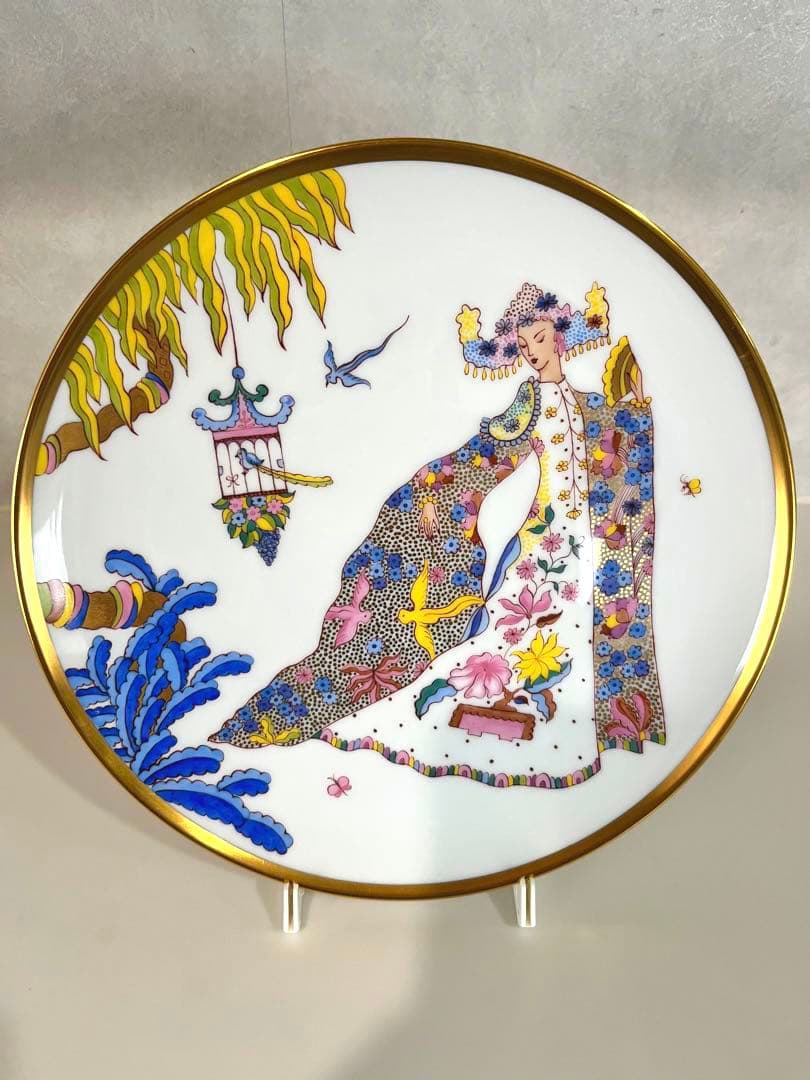 【希少】アウガルテン プレート 1998 絵皿 インテリア