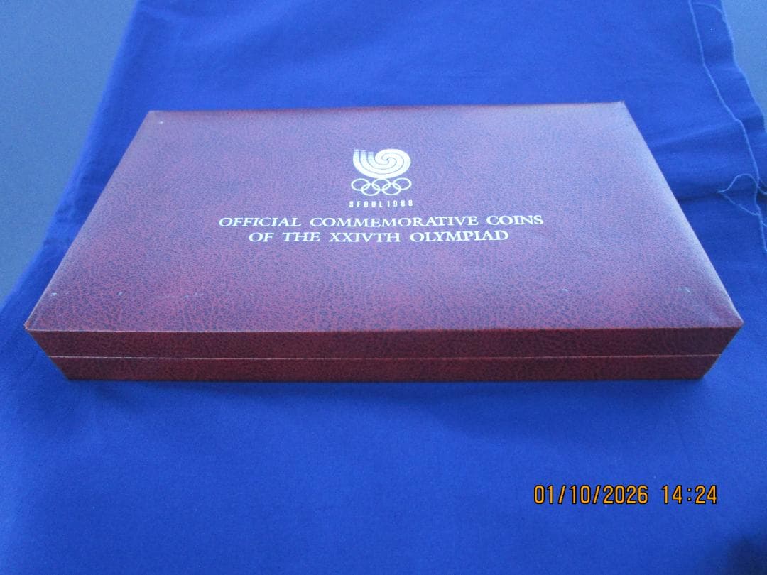 韓国　ソウル1988オリンピック記念硬貨セット　プルーフ