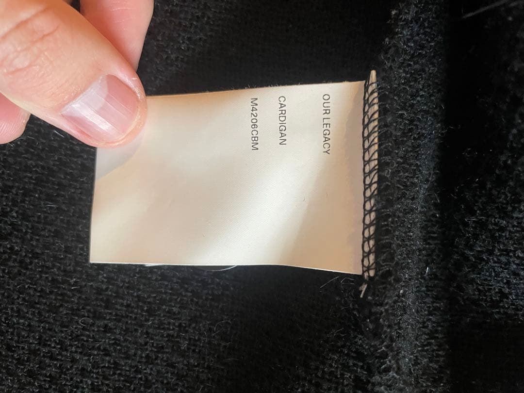 OUR LEGACY カーディガン サイズ48