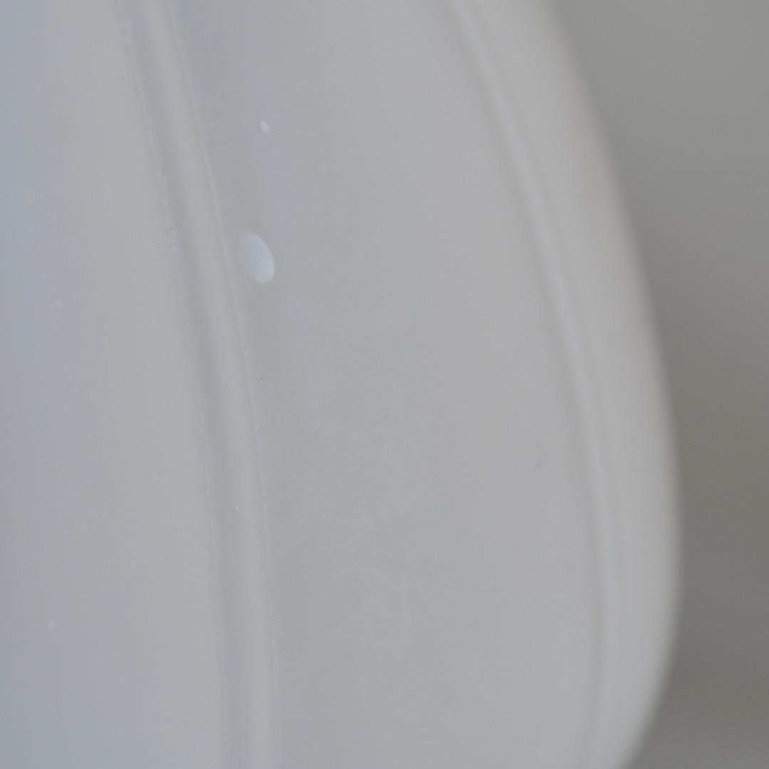 大正ガラス シェードランプ / ヴィンテージ 白 ミルクガラス