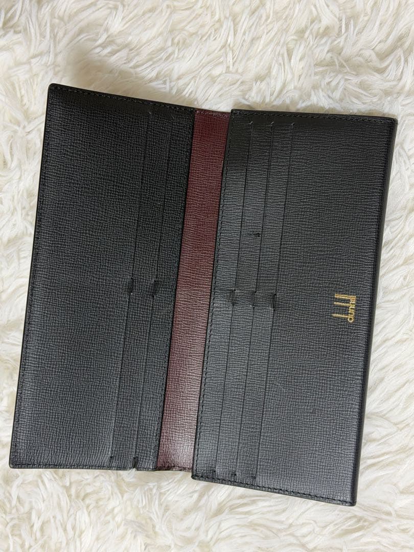 【極美品】dunhill ダンヒル　黒　長財布
